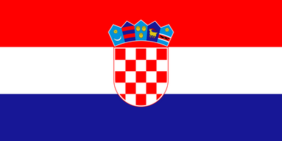 Flag of Croatia Illustration